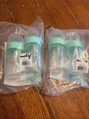 Motif Baby Feeding Bottles - Mint Green (Set of 4)